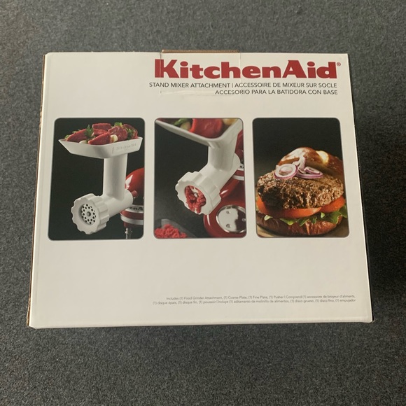 KitchenAid Kitchen Nwt Kitchenaid Food Grinder Attachment For Stand